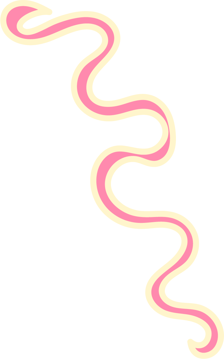 Trazo ondulado decorativo Liamigurumi